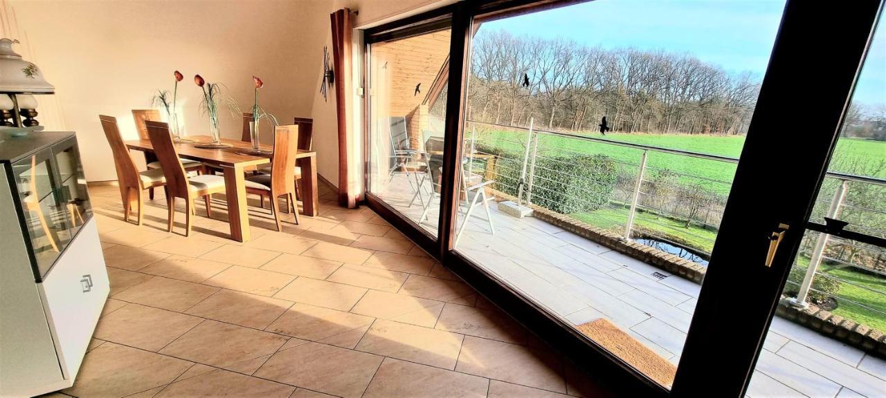 Apartamento Lüneburg-Melbeck, 100 qm mit Fernsicht, ruhige Sackgasse Exterior foto